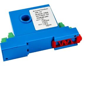 4-20mA RS485 Hall Current Transmitter Transducer 8mm 12mm 15mm Hall Perforated Current Transmitter 10A 20A 30A 50A 100A 150A(8mm,Input DC0-100A_DC24V Power Supply_Output 4-20MA) in Kuwait