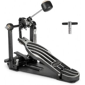 5 Core Bass Drum Pedal Mount Adjustable Felt Beater Head Single Chain Heavy Duty Kick Drum Foot Pedal for Drumming Set Instrument for Beginner & Pro Drummers - DFP 04 in Saudi Arabia