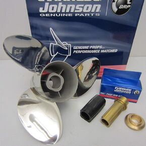 جونسون Evinrude Rebel SS 3 Blade Prop 15.5 x 17 Pitch 0763986؛ 763986 in Kuwait