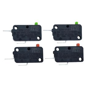 SZM-V16-FA-62 SZM-V16-FA-63 مفتاح قفل باب فرن الميكروويف 16 أمبير 250 فولت تيار متردد، 2 جهات اتصال مفتوحة بشكل طبيعي و2 جهات اتصال مغلقة بشكل طبيعي (2NO 2NC) in Kuwait