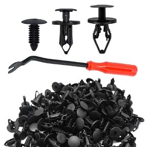 3 in 1 GM A20991 Automotive Fender Liner Clips Kit Accessories Fits 11589292 Bumper Fastener Rivet 21030249 Door Body Trim Panel 1605396/1595864 GMC Trucks Buick Plastic Push Pins, 121pcs with Tool in Saudi Arabia
