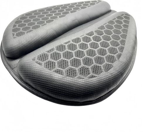 Motorcycle Gel Seat Cushion - 3D Honeycomb Shock-Absorbing Breathable Seat Cover - Waterproof & Sunscreen Bike Seat Pad in Kuwait