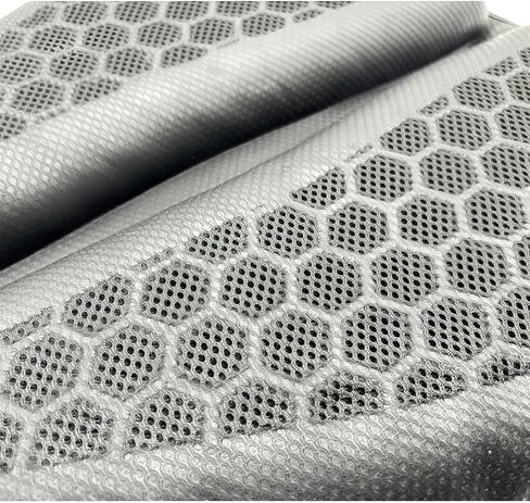 Motorcycle Gel Seat Cushion - 3D Honeycomb Shock-Absorbing Breathable Seat Cover - Waterproof & Sunscreen Bike Seat Pad in Kuwait