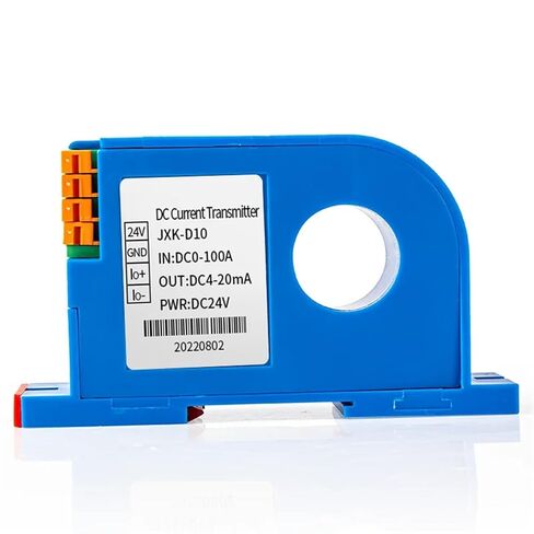 1PCS Hall Current Transmitter DC12V DC24V 4-20mA 0-10V 0-5V 1-5V DC0-50A AC0-50A Signal Current Sensor(Input AC0-250A,DC12V Power Supply,Output 1-5V) in Kuwait