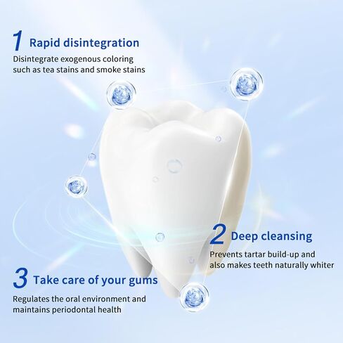 LYDIMOON Teeth Whitening Toothpaste, Appropriate for Sensitive Teeth 4 Oz | Removes Tobacco & Coffee Stains, Freshens Breath, Effectively Whitens Teeth, Suitable For Sensitive Teeth in Kuwait