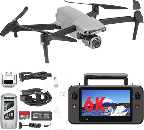 2026 Autel Robotics EVO Lite 6K Enterprise Basic Combo, 1’’ CMOS 6K Resolution, 16X Digital Zoom, 40 Minute, AI Target Recognition, 866g, 3-Way Obstacle Sensing, 39370ft (12KM) Transmission in Kuwait
