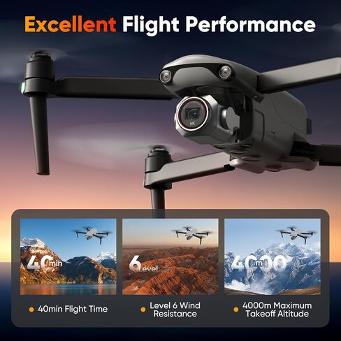 2026 Autel Robotics EVO Lite 6K Enterprise Basic Combo, 1’’ CMOS 6K Resolution, 16X Digital Zoom, 40 Minute, AI Target Recognition, 866g, 3-Way Obstacle Sensing, 39370ft (12KM) Transmission in Kuwait