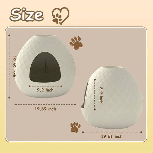 Hidden Cat Litter Box Enclosure with Removable Planter Top Plant Litter Box Hidden Litter Box Vented for Odor Control Multi-Functional for Living Room Indoor White in Saudi Arabia