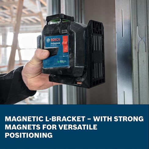 Bosch GLL300-42GL 360º Green-Beam Three-Plane Leveling and Alignment Laser, Self-Leveling, Li-Ion Battery, USB-C Charging, IP65 Rated, 100 Ft. Range in Kuwait