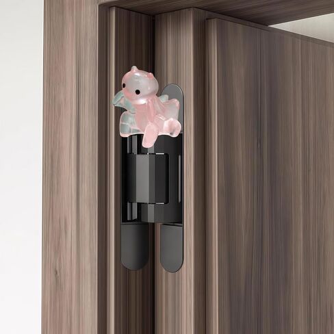 Hinge Heads Decorative Topper Set 6PCS, Home Decoration,Magnetic Hinge Head Toppers Door Hinge, Cute Mini Creative Luminous Insect Mantis Resin Ornament in Kuwait