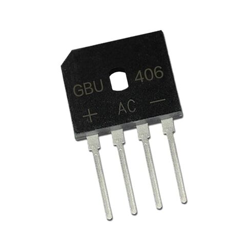 10 قطعة مقوم الجسر GBU406 4A/600V GBU4J المكدس in Kuwait