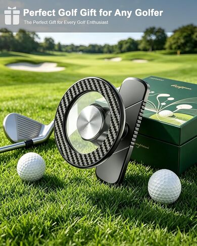 Magnetic Golf Cart Phone Holder for MagSafe iPhone, 360° Rotation Alloy Mount, Hands-Free Golf Cart Phone Stand, Golf Accessories Gifts for Men Dad Husband, Birthday & Holiday Golf Gadgets in Kuwait