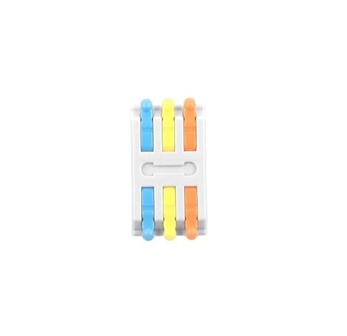 Universal Compact Wiring Splicing Conector 10PCS Universal Compact Wire Connector Splitter Quick Electrical Cable Splice Terminal Block for 28-12AWG Small Wiring Connector(D3-3Meter) in Kuwait