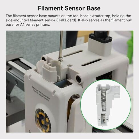 Original Bamboo Filament Sensor Base Replacement, Compatible with Bambu Lab A1/A1 mini, NOT Compatible with Bambu Lab P1P/P1S/P2S/X1/X1C/X1E/X2D/H2S/H2C/H2D/H2D Pro in Kuwait