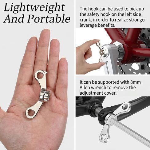 Bike Crank Adjusting Cap Tool, Crank Arm Removal Tool Bikes Cranks Arm Dust Cap Install Removal Wrench Tools Bicycle Dust Caps Removal Tools in Kuwait