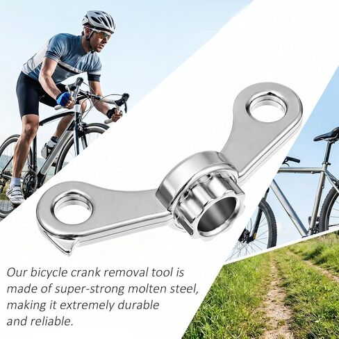 Bike Crank Adjusting Cap Tool, Crank Arm Removal Tool Bikes Cranks Arm Dust Cap Install Removal Wrench Tools Bicycle Dust Caps Removal Tools in Kuwait