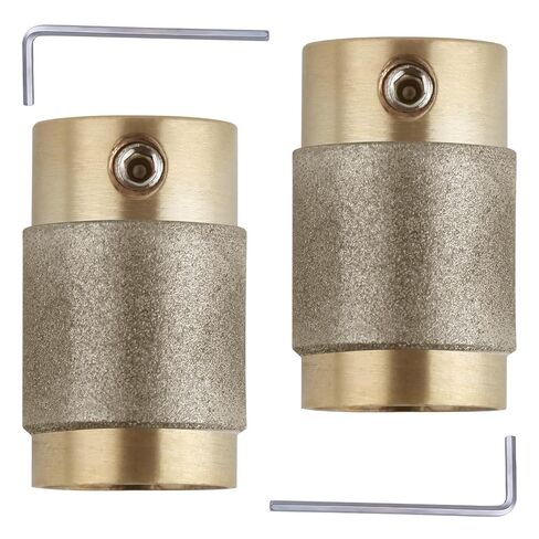 SPEEDWOX Glass Grinder Bits 3/4" Stained Glass Drill Bits Stained Diamond Grinder Bit Head Tools Stain Tools and Supply Diamond Grinding Wheel Stained Ceramic Glass Abrasive Tool for Stained Glass in Kuwait