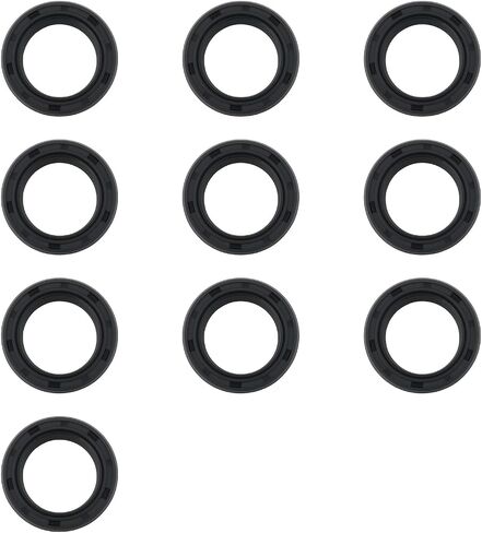 10Pcs TC Oil Seal 14x20x5mm NBR Rubber Double Lip Seals for Rotary Shaft in Kuwait