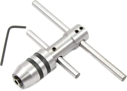 T Type Tap Wrench Pilot Spindle Set of 2 Piece 1/16" to 1/4" & 1/4" to 1/2" I Tapping -Threading - Reaming I Made In India in Kuwait