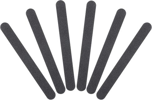 HARFINGTON 15pcs Sanding Sticks 100,180 Grit Match Sanding Sticks for Fine Detailing Sanding Tools Plastic Models Assorted Metal Wood Buffing, Black in Kuwait