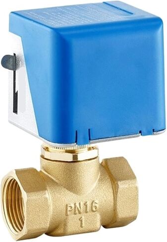1/2 "3/4" 1 "صمامات كروية نحاسية كهربائية بمحرك 2 سلك AC220V صمام إيقاف إيقاف اتجاهين in Kuwait