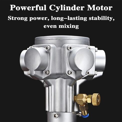 آلة تقليب الطلاء قوس الهواء المحرض الطلاء مزيج أداة 1/2hp 55 جالون المحرض الهوائي قابل للتعديل طبل دلو خلاط الطلاء in Kuwait