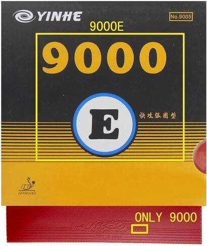 شفرة RITC729 C-3 مع 2X مطاط Galaxy 9000E لمضرب تنس الطاولة (بينج بونج)، Shakehand (طويل)-FL in Kuwait
