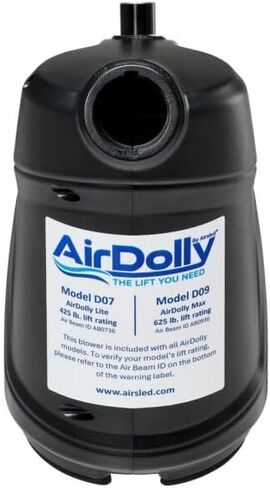 AirDolly من Airsled Appliance Mover Dolly، نظام نقل فيلم الهواء، موديل D09، 625 رطل. تصنيف الرفع in Kuwait