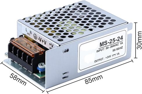 Ms-25-24 25W 24V 1A Subwoofer Power Small Size Switching Power Supply 1Pcs in Kuwait