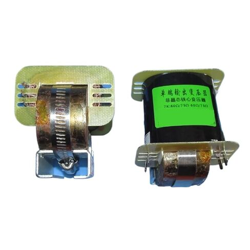 محول إخراج مكبر الصوت 7K / 0-60Ω-75Ω، 0-60Ω-75Ω غير متبلور محول إخراج أحادي الطرف 25HZ-75KHZ -3DB، مناسب لسماعات الرأس in Kuwait