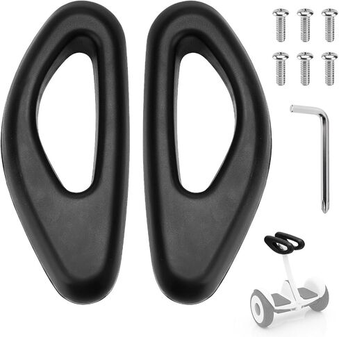 Ronyes Knee Control Pad Replacement Compatible with Segway Ninebot S, High-Density Foam Control Pad Assembly for Self Balancing Scooter, Ergonomic Non-Slip Cushion Accessory, Black in Kuwait