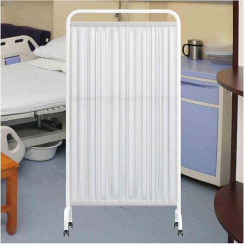 Privacy Screen, with Wheels - Folding Protective Room Divider, for Office, Restaurant, Salon, Hospital - Portable Partition Screen in Saudi Arabia