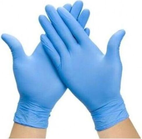 PRIME GUARD Hazmat PPE غطاء واقي للاستعمال مرة واحدة مع خصر مرن ومعصمين وكاحلين مع قفازات النتريل وأحذية طويلة وقناع (XX Large) in Kuwait