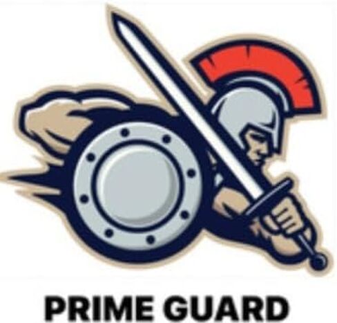 PRIME GUARD Hazmat PPE غطاء واقي للاستعمال مرة واحدة مع خصر مرن ومعصمين وكاحلين مع قفازات النتريل وأحذية طويلة وقناع (XX Large) in Kuwait