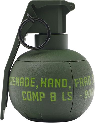 نموذج M67 للقنابل اليدوية الدمية لدعائم الأفلام Airsoft Paintball، أخضر | قنبلة بلاستيكية مزيفة، لعمر 14 عامًا فما فوق، دعامة لعب الأدوار العسكرية، لعبة رياضية خارجية، معدات تكتيكية، ديكور in Kuwait