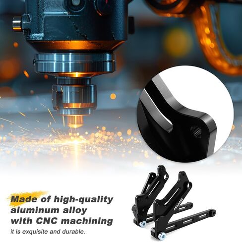 Hood Extension Hinges Fit for 2015-2025 Slingshot | 6063-T6 Aluminum, 90° Hood Opening, Strut for Controlled Closing, Dual Locking Positions, Hardware & Manual Included in Kuwait