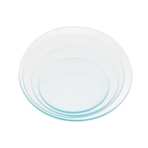 Ciieeo 4Pcs Thickened Watch Glass Laboratory Glassware for Chemistry Experiments and Evaporating Dishes in Kuwait