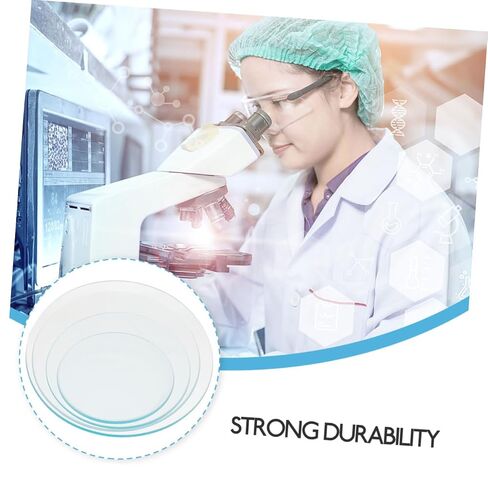 Ciieeo 4Pcs Thickened Watch Glass Laboratory Glassware for Chemistry Experiments and Evaporating Dishes in Kuwait