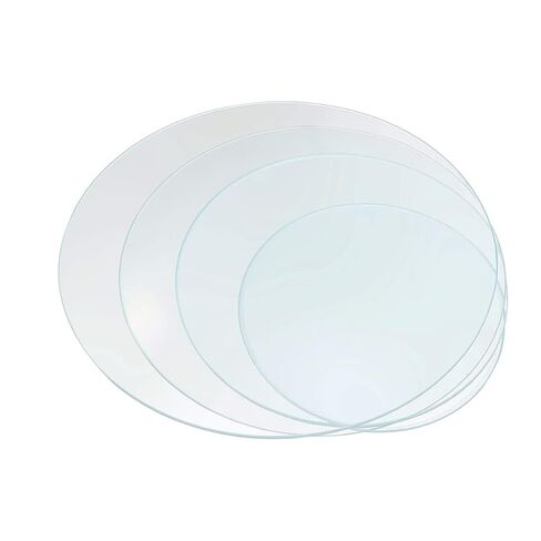 Holibanna 4Pcs Thickened Watch Glass Beaker Covers Laboratory Equipment Suitable for School Experiments and Liquid Holding in Kuwait