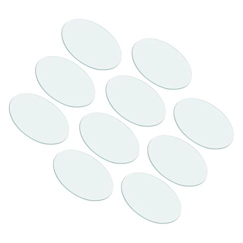 ULTECHNOVO 10pcs Glass Watch Plates for Experiments Transparent Multifunctional Beakers Covers Safe and for Laboratory Use for Teaching and School Science in Kuwait