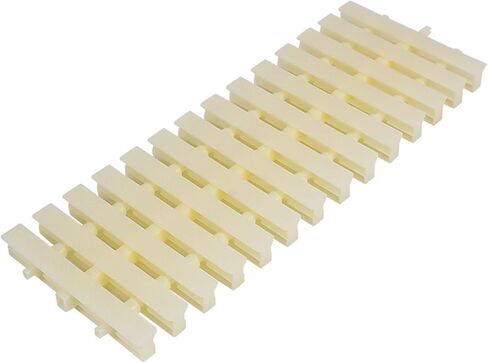 UV Resistant Pool Drainage Grate Cover - Durable ABS Plastic, Flexible 3-Hole Floor Drain for Driveways, Patios & Decks, 30x100CM (1PC) - Ideal for Outdoor Use in Kuwait