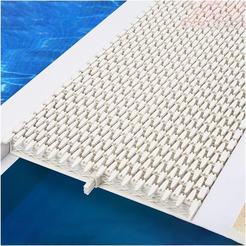 Durable 18cm Swimming Pool Overflow Grate, Drainage Channel Cover & Splicing Floor Drain Grille for Efficient Water Flow Management - 1 Piece in Kuwait