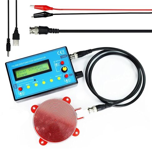 FG-200 DDS Function Signal Generator Frequency Counter 0.01Hz - 500KHz Signal Module Sine+Square+Sawtooth Waveform(FG-200) in Kuwait