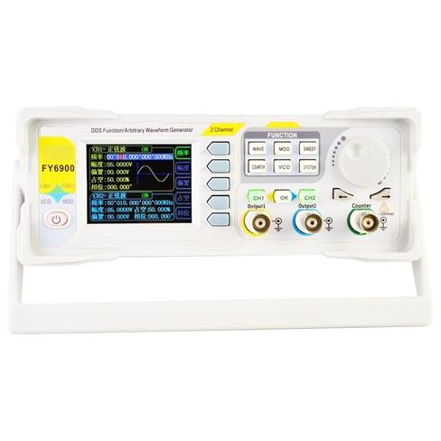 FY6900 60MHz Dual Channel DDS Function Arbitrary Waveform Pluse Signal Generator VCO Frequency Sweeper Counter(EU) in Kuwait