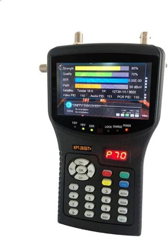 جهاز استقبال الأقمار الصناعية كومبو 4.3 بوصة DVB-S2+T2+C جهاز استقبال Kpt- 265ST+ شاشة CCTV DVB-S/S2 MP4 Hevc(H.265) AVS+(Kpt 265st add AHD) in Kuwait