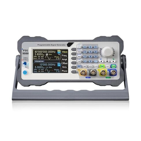 2 Channel 60MHz 80MHz Programmable DDS Arbitrary Waveform Function Signal Generator Frequency Counter PSG9080(PSG9060,EU) in Kuwait