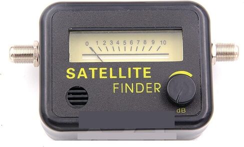 1 قطعة Satfinder الأقمار الصناعية مكتشف محاذاة إشارة متر مستقبلات ل SATV طبق LNB Direc الرقمية مكبر صوت أحادي Sat مكتشف Locat in Kuwait