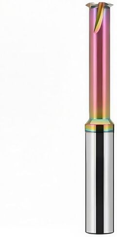 CNC 55° Machine Solid Carbide cemented carbide Single Tooth Thread Milling Cutter P 1.058 1.27 0.907-1.411 1.336-1.814(P1.058XD4X50L,For Aluminum) in Saudi Arabia