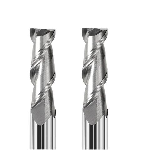 Aluminum Carbide Endmill HRC55 2 Blades Uncoated Flat Tungsten Milling Cutter CNC Machining Tools(4x20x4x100x2T) in Kuwait