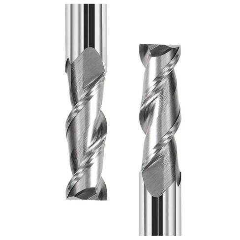 Aluminum Carbide Endmill HRC55 2 Blades Uncoated Flat Tungsten Milling Cutter CNC Machining Tools(4x20x4x100x2T) in Kuwait
